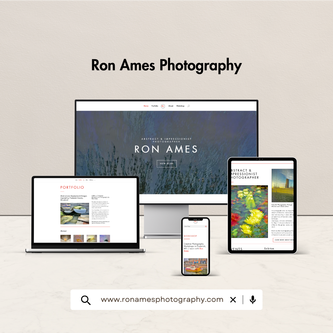 Minimalist Neutral Multi Device Computer Mockup Website Launch Instagram Post-2