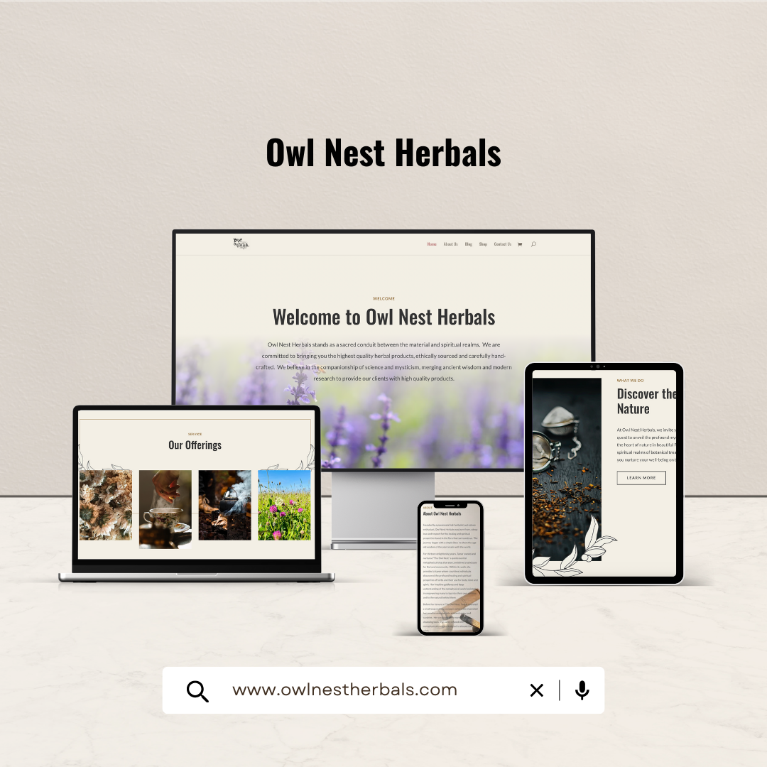 Minimalist Neutral Multi Device Computer Mockup Website Launch Instagram Post-3